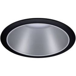 Paulmann 93408 Cole Coin vestavné svítidlo, LED, LED, 18 W, černá, stříbrná, sada 3 ks