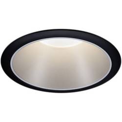 Paulmann 93408 Cole Coin vestavné svítidlo, LED, LED, 18 W, černá, stříbrná, sada 3 ks