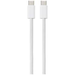 Renkforce USB kabel USB-C ® zástrčka, USB-C ® zástrčka 1.00 m bílá kroucené páry RF-6056882