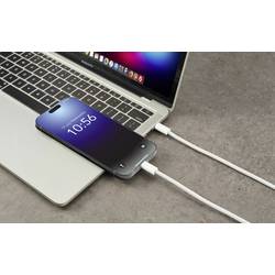 Renkforce USB kabel USB-C ® zástrčka, USB-C ® zástrčka 1.00 m bílá kroucené páry RF-6056882