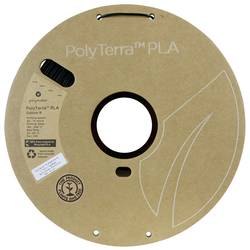 Polymaker PA11001 6938936713043 vlákno pro 3D tiskárny PLA plast, PLA mat Matná, Recyklované PLA vlákno 1.75 mm 1000 g černá PolyTerra™ Edition-R 1 ks