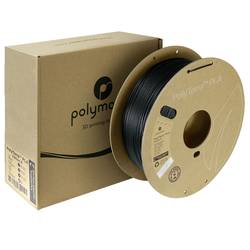 Polymaker PA11001 6938936713043 vlákno pro 3D tiskárny PLA plast, PLA mat Matná, Recyklované PLA vlákno 1.75 mm 1000 g černá PolyTerra™ Edition-R 1 ks