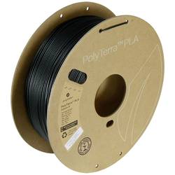 Polymaker PA11001 6938936713043 vlákno pro 3D tiskárny PLA plast, PLA mat Matná, Recyklované PLA vlákno 1.75 mm 1000 g černá PolyTerra™ Edition-R 1 ks