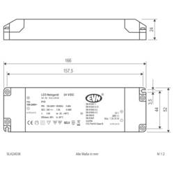 EVN SLK24036 napájecí zdroj pro LED konstantní napětí 24 V/DC 1 ks
