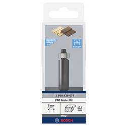 Bosch Accessories 2608629674 zarovnávací fréza, tvrdokov, Délka 83 mm, Vnější Ø 12.700 mm, Pracovní délka 40 mm, Ø hřídele 8 mm