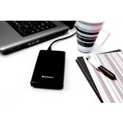 Verbatim Store n Go Slim 256 GB, externí SSD disk, USB-C™ (USB 3.2 Gen 1), černá