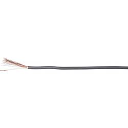 BKL Electronic 1106007 audio kabel 4 x 0.1 mm² černá metrové zboží