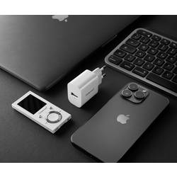 Intenso W5A USB nabíječka, 1x USB A , 5 W, bílá