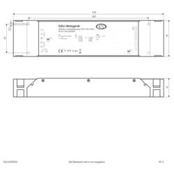 EVN DALD24200VS LED dálkové ovládání 330 mm 79 mm