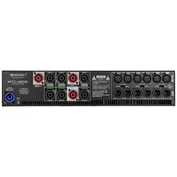Omnitronic MTC-4806 PA zesilovač Výkon RMS na kanál při odporu 4 ohmy: 800 W