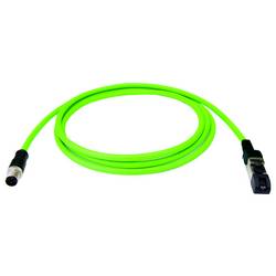 Telegärtner 100017282 Spojovací kabel, 100017282, piny: 4, 2 m, 1 ks