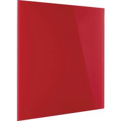 magnetoplan magnetická skleněná tabule (š x v) 400 mm x 400 mm červená 13401006