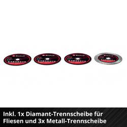 Einhell Professional TP-CO 18/76-C Li BL - Solo aku rozbrušovačka Hloubka řezu (max.): 16 mm