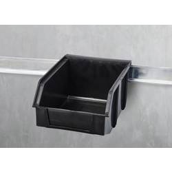 TRU COMPONENTS TC-12539876 Otevřený úložný ESD box (d x š x v) 18.5 x 13 x 9 cm disipativní Poznávací značka ESD: D Zavěšení 1 ks