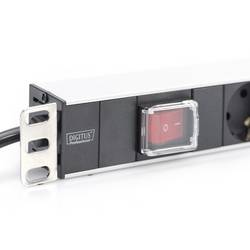 Digitus DN-19 PDU-7S 19 palec zásuvková lišta pro datové skříně 1 U zásuvka s ochranným kontaktem s vypínačem