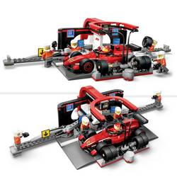 60443 LEGO® CITY F1® stojan na reproduktor s Boxencrew a Ferrari Flitzer