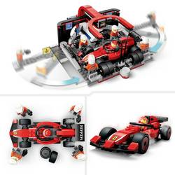 60443 LEGO® CITY F1® stojan na reproduktor s Boxencrew a Ferrari Flitzer
