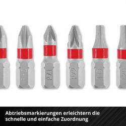 Einhell Bit Taschenbox 11tlg 118663 sada bitů, PH, PZ, inbus, TX