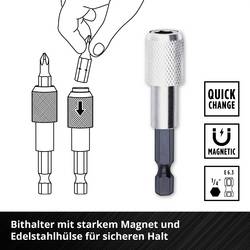 Einhell Bit Taschenbox 11tlg 118663 sada bitů, PH, PZ, inbus, TX