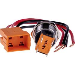Joy-it BUTTON22C-M-GR, BUTTON22C-M-GR spínač s reverzací, 22.20 mm, 250 V/AC, 15 A, 1 ks
