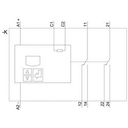 Siemens 3UG4625-1CW30 3UG46251CW30 relé pro monitoring proudu
