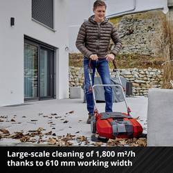 Einhell Akku-Kehrmaschine TE-SW 18/610 Li-Solo akumulátor zametací stroj Pracovní šířka 61 cm 1 ks