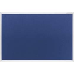magnetoplan 1490003 nástěnka s připínáčky královská modrá , šedá plst 970.00 mm x 600 mm x 450 mm