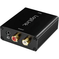 LogiLink CA0101 LogiLink - Digital-Analog-Audiowandler Toslink / cinch / jack audio adaptér [1x Toslink zásuvka (ODT), cinch zásuvka - 1x cinch zásuvka, cinch