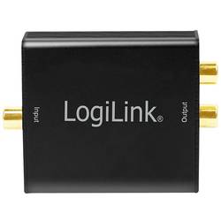 LogiLink CA0101 LogiLink - Digital-Analog-Audiowandler Toslink / cinch / jack audio adaptér [1x Toslink zásuvka (ODT), cinch zásuvka - 1x cinch zásuvka, cinch