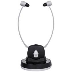Silva Schneider DH 9600 špuntová sluchátka (In Ear) bezdrátová stereo černá/šedá regulace hlasitosti, Vypnutí zvuku mikrofonu Hi-Fi