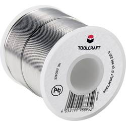 TOOLCRAFT bezolovnatý pájecí cín cívka Sn99,3Cu0,7 ROL1 250 g 1 mm