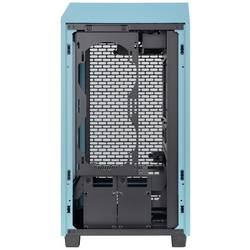 Thermaltake The Tower 200 mini tower PC skříň tyrkysová 2 předinstalované ventilátory, boční okno, prachový filtr