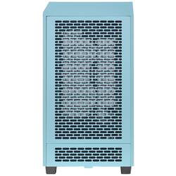 Thermaltake The Tower 200 mini tower PC skříň tyrkysová 2 předinstalované ventilátory, boční okno, prachový filtr