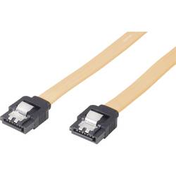 pevný disk kabel [1x SATA zásuvka 7-pólová - 1x SATA zásuvka 7-pólová] 0.30 m žlutá
