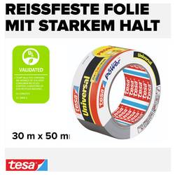 tesa UNIVERSAL 56396-00000-00 páska se skelným vláknem stříbrná (d x š) 30 m x 50 mm 1 ks