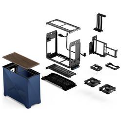 Fractal Design FD-C-ERA2N-03 mini tower PC skříň modrá prachový filtr