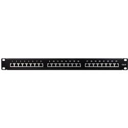 LogiLink NP0055 24 portů patch panel 483 mm (19) CAT 6 1 U vícebarevná