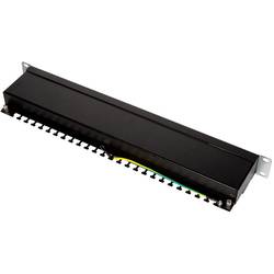 LogiLink NP0055 24 portů patch panel 483 mm (19) CAT 6 1 U vícebarevná
