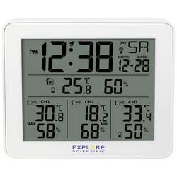 Explore Scientific WSH4003 digitální bezdrátová meteostanice Počet senzorů (max.) 3 ks