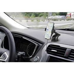 VOLTCRAFT VC-Qi-WCM15 upevnění na ventilační mřížku držák mobilního telefonu do auta s funkcí indukčního nabíjení 55 - 89 mm 4 - 6.7 palec