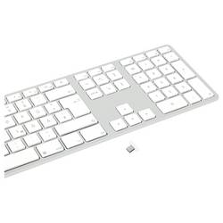 Matias FK416DCS-DE Wireless USB-C® Keyboard for Mac bezdrátový klávesnice německá, QWERTZ, Macintosh stříbrná