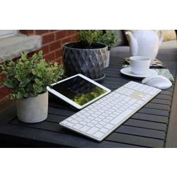 Matias FK416DCS-DE Wireless USB-C® Keyboard for Mac bezdrátový klávesnice německá, QWERTZ, Macintosh stříbrná