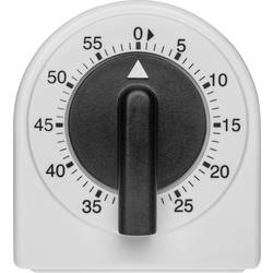 TFA Dostmann Analoger Küchen-Timer kuchyňská minutka bíločerná analogový