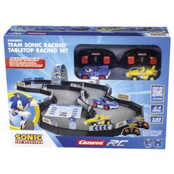 Carrera 370430021 Team Sonic Racing 1:43 RC model auta se závodní dráhou elektrický silniční model