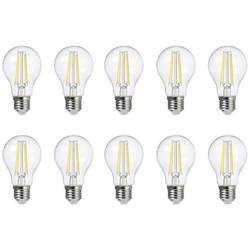 Sygonix SY-5275992 LED Energetická třída (EEK2021) E (A - G) E27 klasická žárovka 7.3 W = 60 W teplá bílá (Ø x v) 60 mm x 104 mm nestmívatelné 10 ks