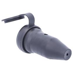AS Schwabe 60417 zásuvka plnogumové 230 V černá IP44