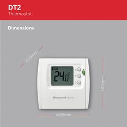 Honeywell THR840DEU pokojový termostat montáž na zeď, THR840DEU, 1 ks