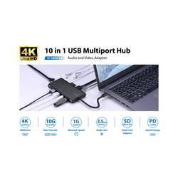 Renkforce USB-C® dokovací stanice RF-USBHA-500