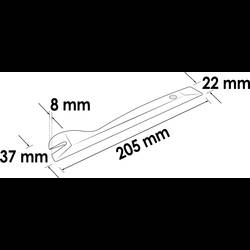 Vigor V1371-6 Uvolňovací páčka a odstraňovač klipů