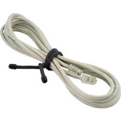 TRU COMPONENTS TC-6648000, stahovací pásky, 460 mm, černá, flexibilní, rozpojitelná, 1 ks